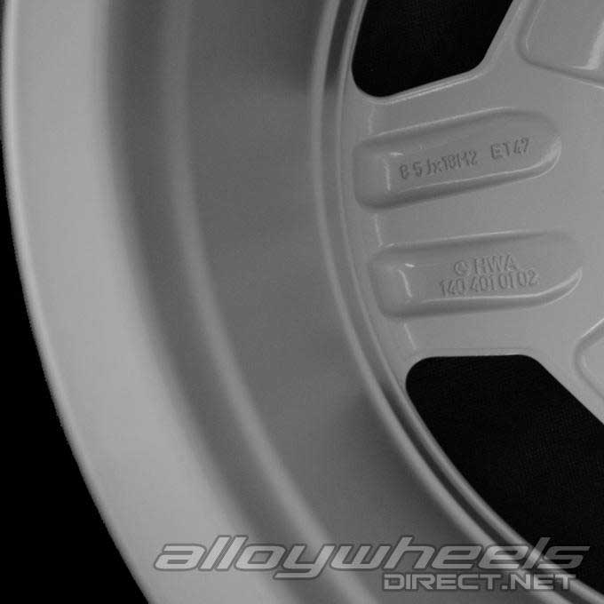 AMG II [140-18] Standard Silver with High Sheen Rim Edge Alloy Wheel Product Image #4