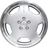 AMG II [140-18] Standard Silver with High Sheen Rim Edge Wheel Img 1