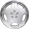 AMG II [140-19] Standard Silver with High Sheen Rim Edge Wheel Img 1