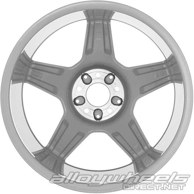AMG VI [221-19] Standard Silver with High Sheen Alloy Wheel Product Image #3