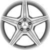 AMG VI [221-19] Standard Silver with High Sheen Wheel Img 1