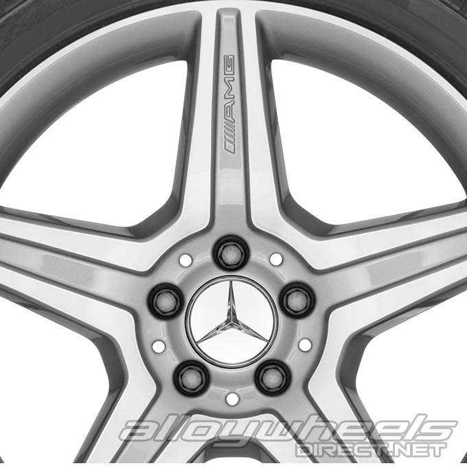 AMG VI [221-19] Standard Silver with High Sheen Alloy Wheel Product Image #2