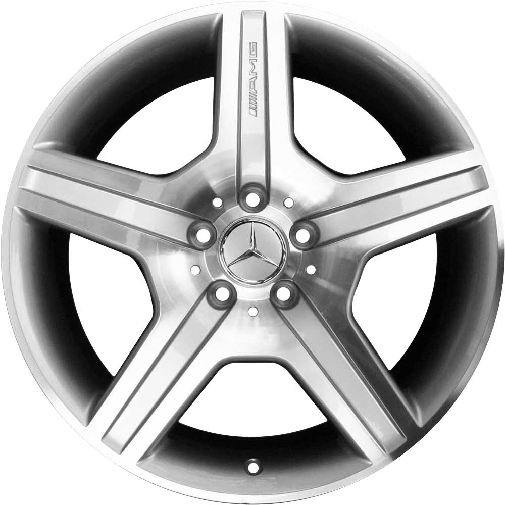 AMG VI [164-19] Standard Silver with High Sheen Alloy Wheel Product Image #1