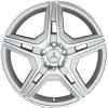 AMG VI [251-20] Standard Silver with High Sheen Wheel Img 1