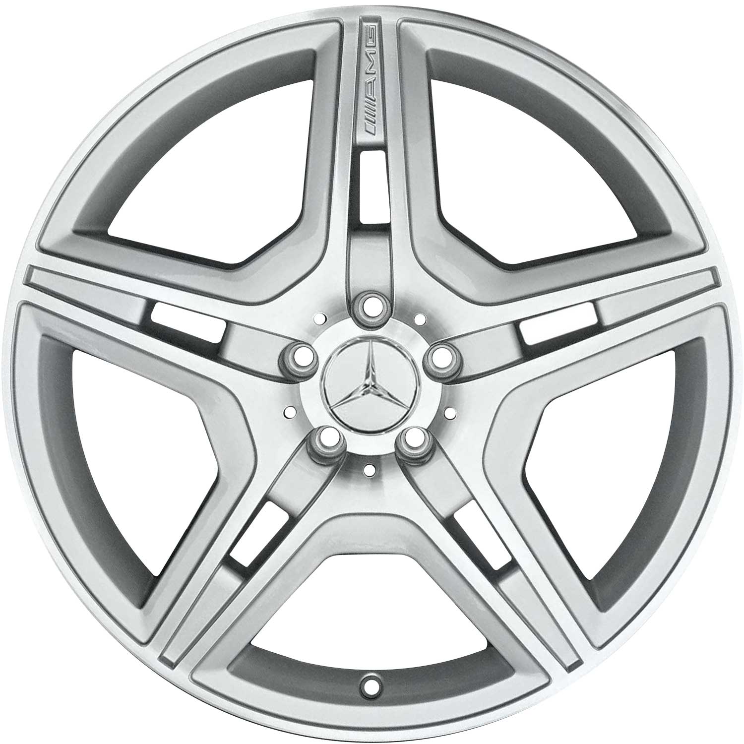 AMG VI [251-20] Standard Silver with High Sheen Alloy Wheel Product Image #1