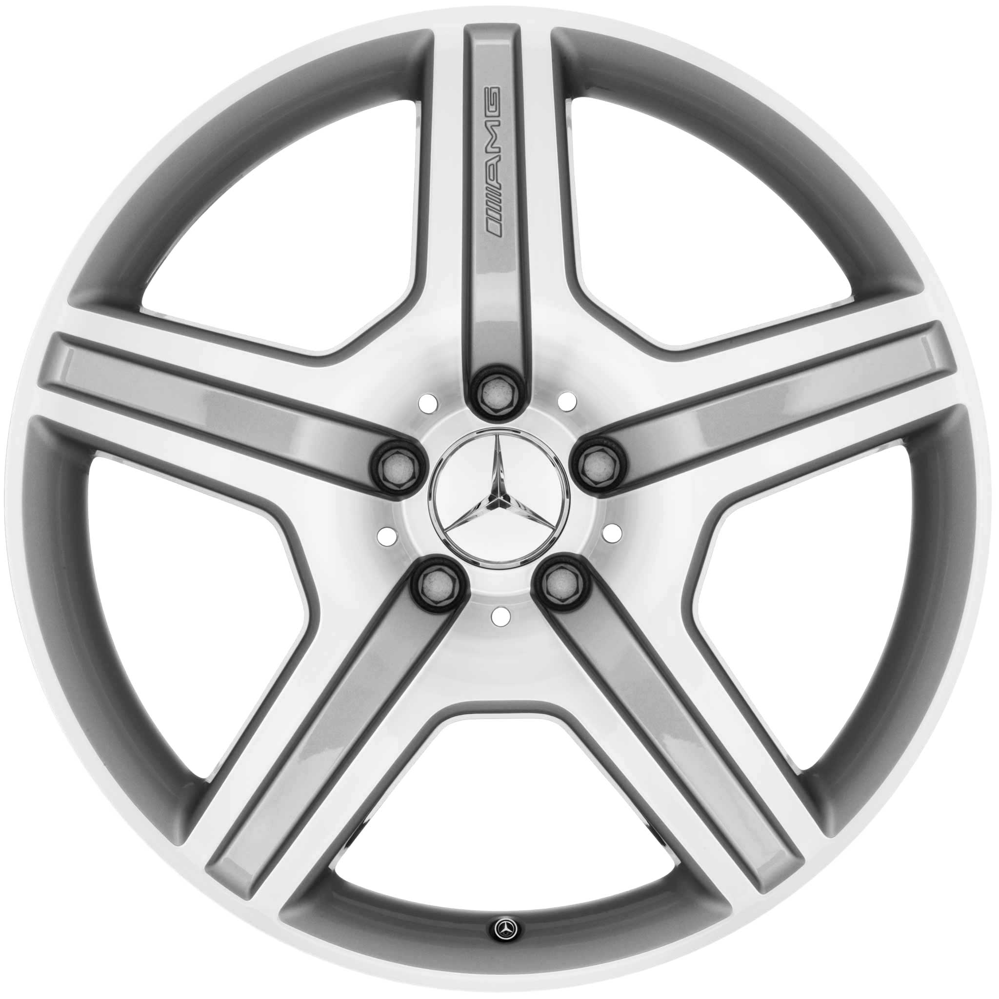 AMG VI [221-19] Standard Silver with High Sheen Alloy Wheel Product Image #1