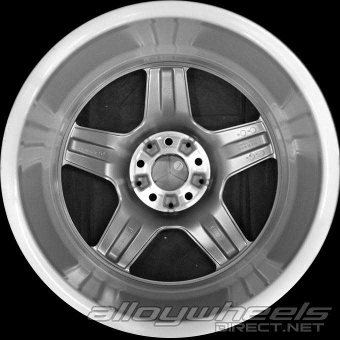 AMG VI 2pc [221-19] Himalaya Grey with High Sheen Rim Edge Alloy Wheel Product Image #2