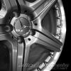 AMG VI 2pc [221-19] Himalaya Grey with High Sheen Rim Edge Wheel Img 3