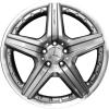 AMG VI 2pc [221-19] Himalaya Grey with High Sheen Rim Edge Wheel Img 1