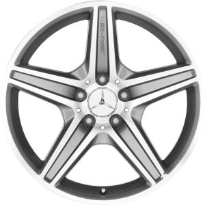 18" AMG VI [219-18] Himalaya Grey with High Sheen alloy wheel