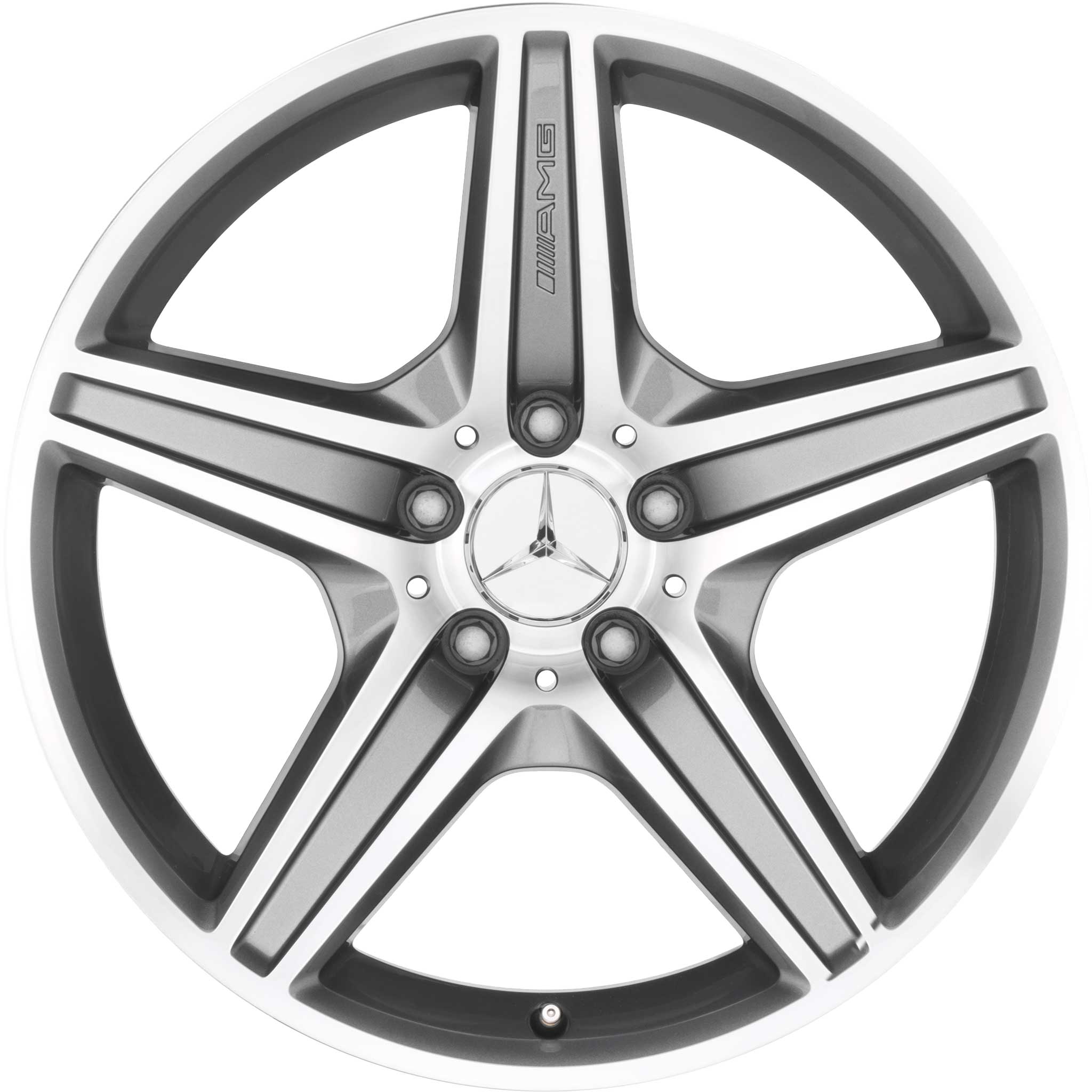 AMG VI [219-18] Himalaya Grey with High Sheen Alloy Wheel Product Image #1