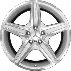 18" AMG VI [219-18] Brilliant Silver with High Sheen alloy wheel