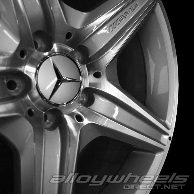 AMG VI [209-18] Brilliant Silver with High Sheen Alloy Wheel Product Image #3
