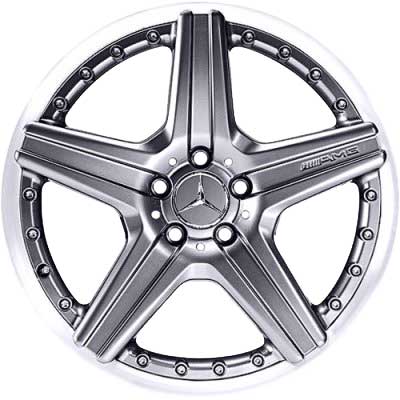 AMG VI [211-18] Titanium Silver Alloy Wheel Product Image #1
