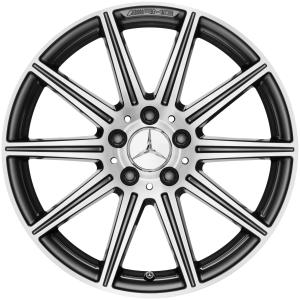 18" AMG 10 Spoke [212-18] Himalaya Grey with High Sheen alloy wheel