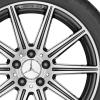 AMG 10 Spoke [212-18] Himalaya Grey with High Sheen Wheel Img 2