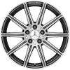AMG 10 Spoke [212-18] Himalaya Grey with High Sheen Wheel Img 1