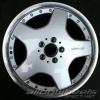 AMG I 2pc [129-18] Standard Silver with High Sheen Rim Edge Wheel Img 2