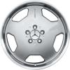 AMG II [129-18] Standard Silver with High Sheen Rim Edge Wheel Img 1