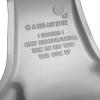 AMG I [129-18] Standard Silver with High Sheen Rim Edge Wheel Img 4