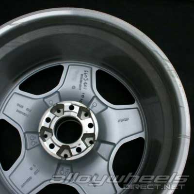 AMG I 2pc [129-18] Standard Silver with High Sheen Rim Edge Alloy Wheel Product Image #3