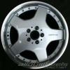 AMG I 2pc [129-18] Standard Silver with High Sheen Rim Edge Wheel Img 4