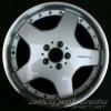 AMG I 2pc [129-18] Standard Silver with High Sheen Rim Edge Wheel Img 5