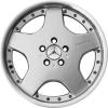 AMG I 2pc [129-18] Standard Silver with High Sheen Rim Edge Wheel Img 1