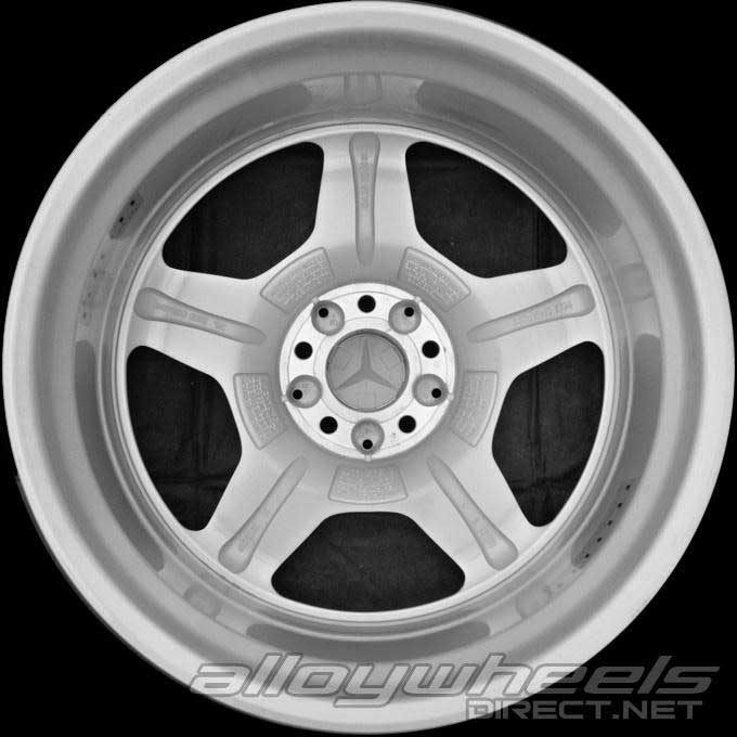 AMG III 2pc [215-19] Standard Silver with High Sheen Rim Edge Alloy Wheel Product Image #2