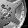 AMG III 2pc [215-19] Standard Silver with High Sheen Rim Edge Wheel Img 3