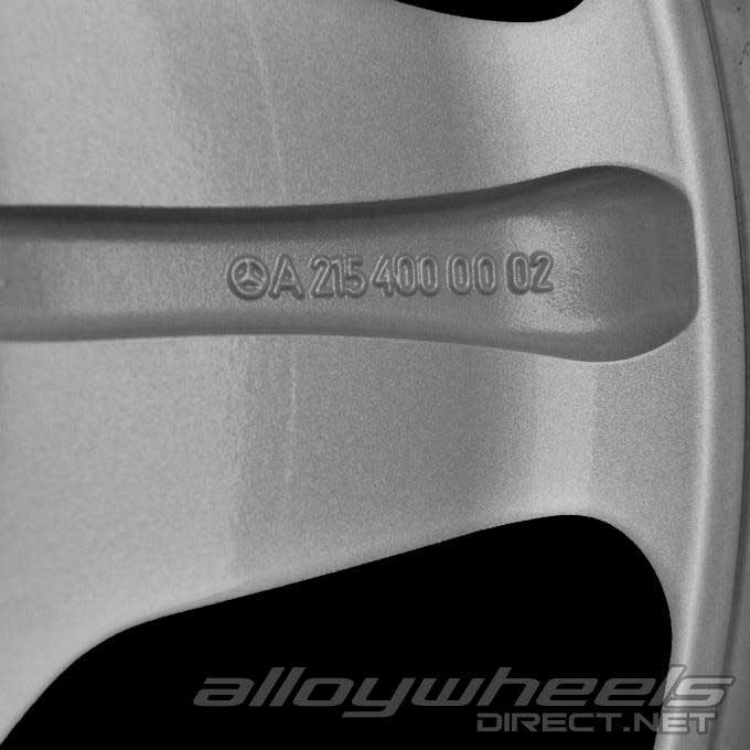 AMG III 2pc [215-19] Standard Silver with High Sheen Rim Edge Alloy Wheel Product Image #4
