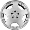 AMG III [203-17] Standard Silver with High Sheen Rim Edge Wheel Img 1