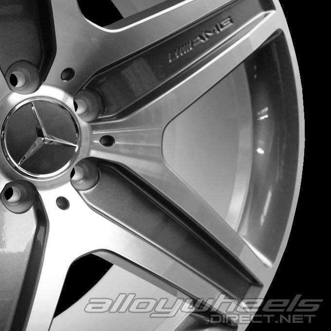 AMG VI [164-21] Himalaya Grey with High Sheen Alloy Wheel Product Image #3