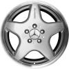 AMG I [463-18] Standard Silver with High Sheen Rim Edge Wheel Img 1