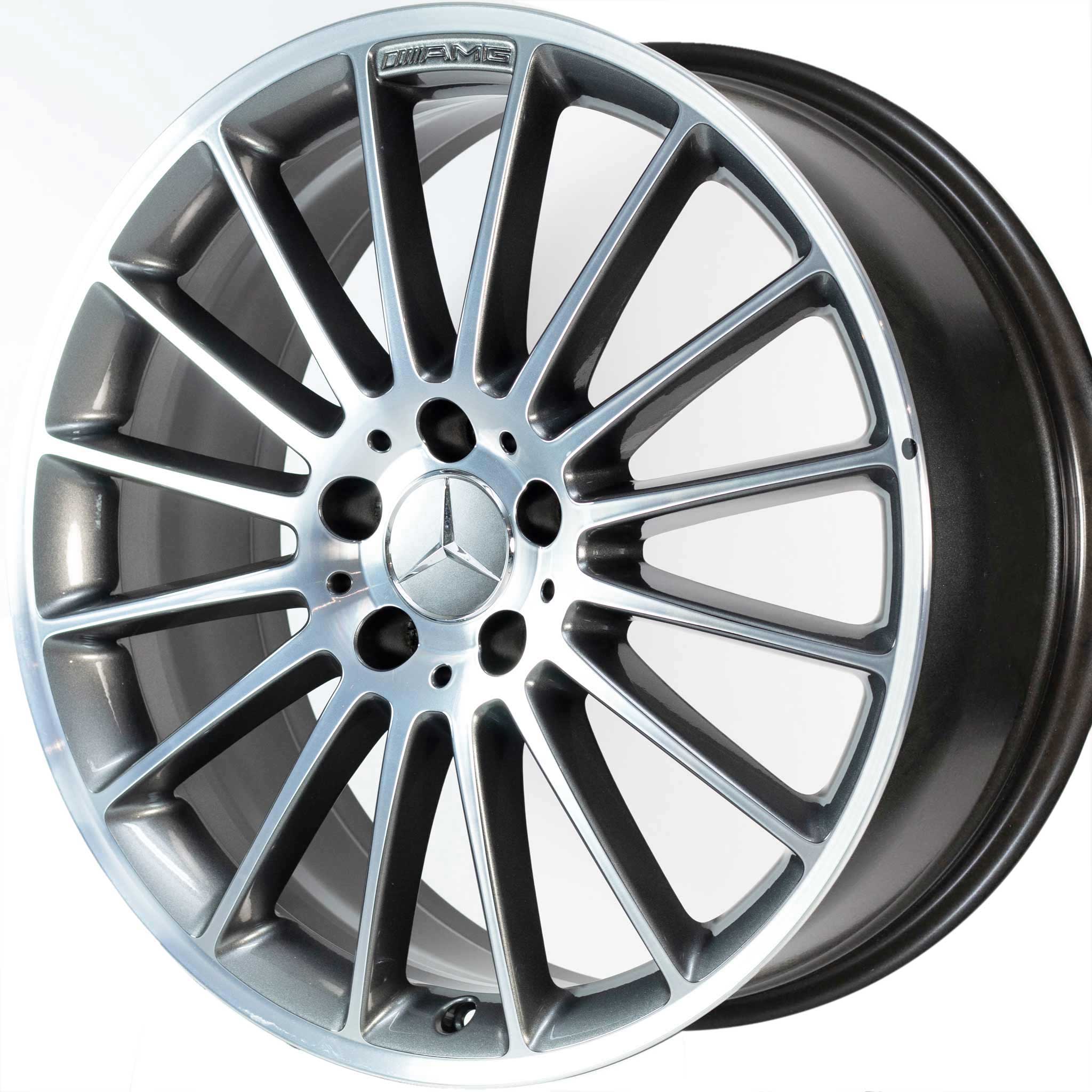 AMG III 2pc [204-19] Himalaya Grey with High Sheen Alloy Wheel Product Image #2