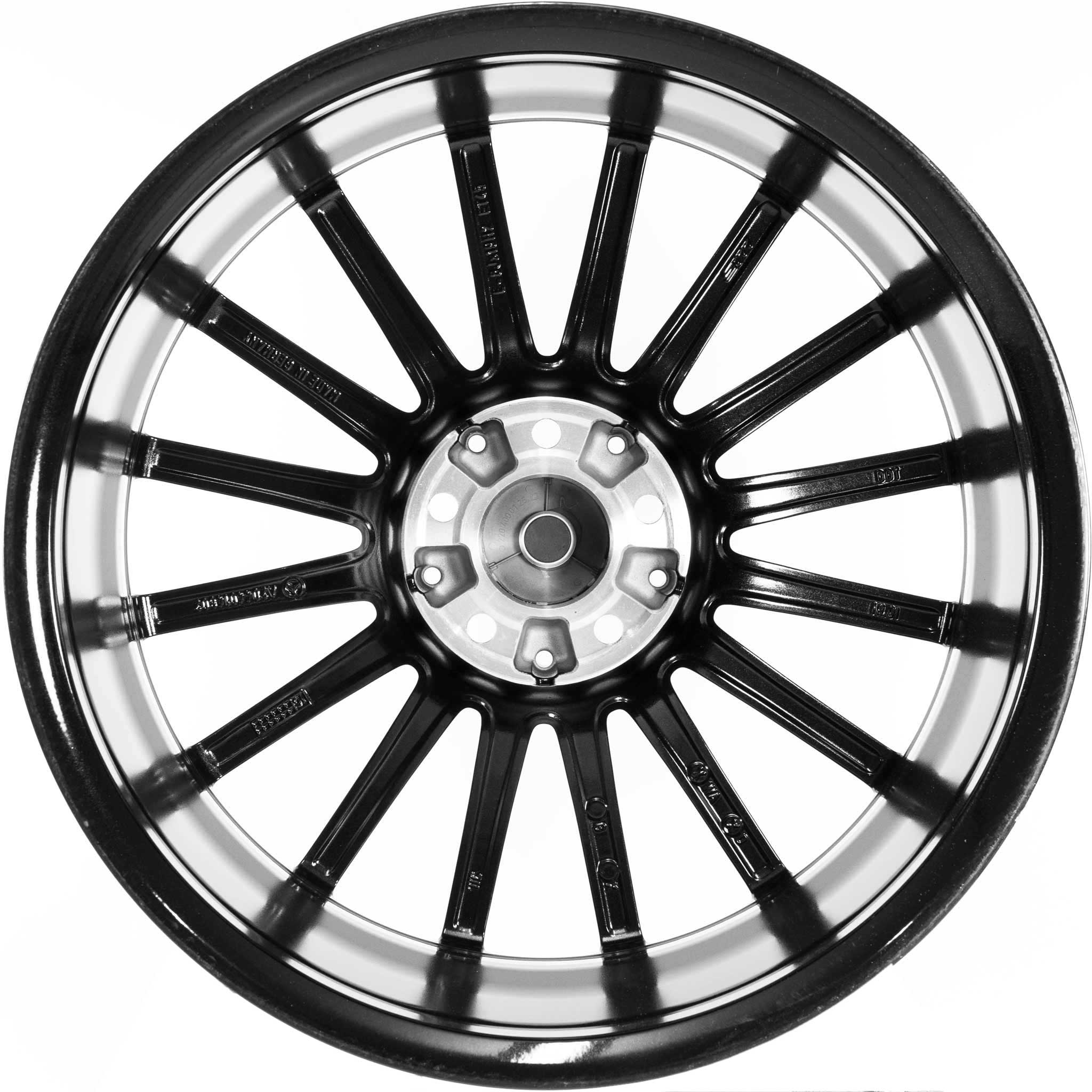 AMG III 2pc [204-19] Himalaya Grey with High Sheen Alloy Wheel Product Image #3