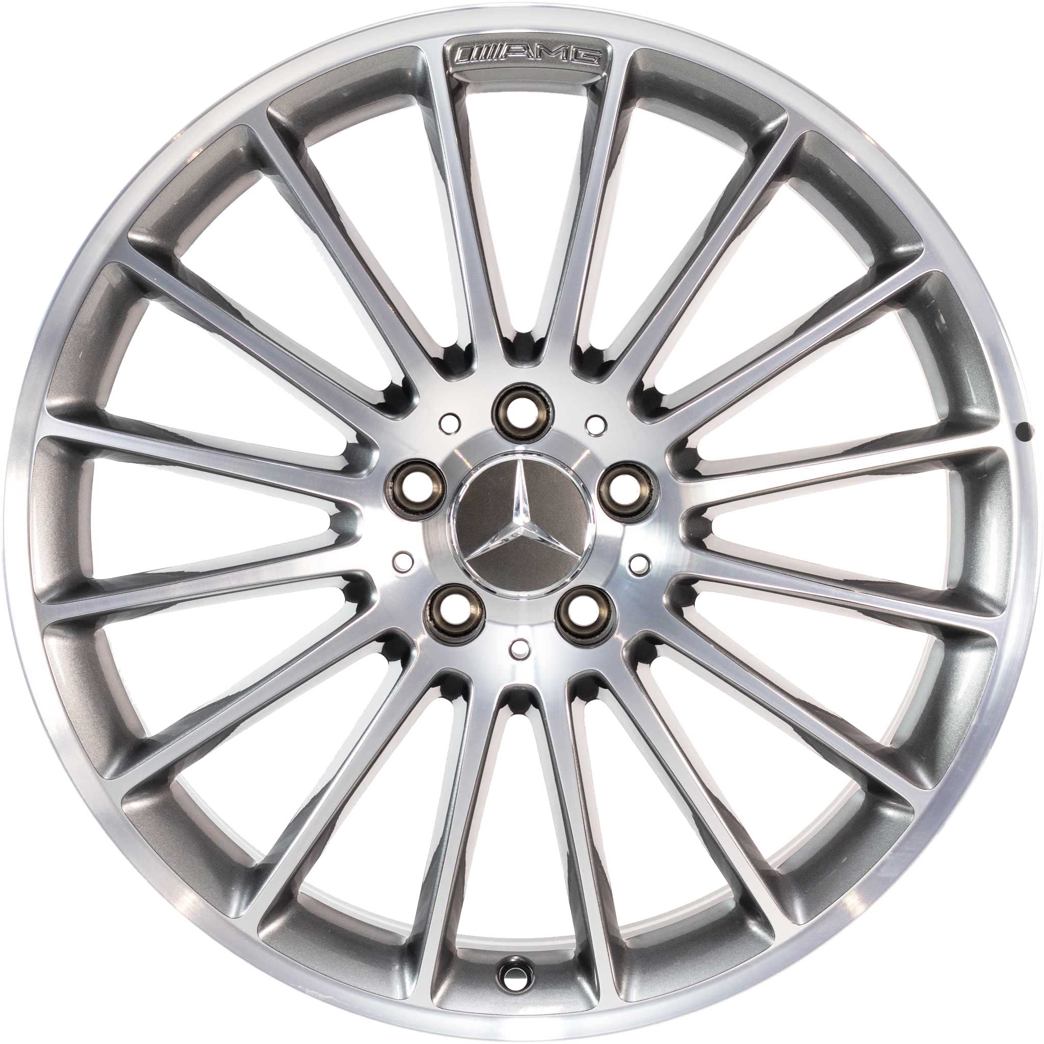 AMG III 2pc [204-19] Himalaya Grey with High Sheen Alloy Wheel Product Image #1
