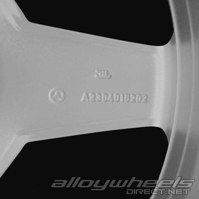 AMG VI [230-19] Standard Silver with High Sheen Alloy Wheel Product Image #4