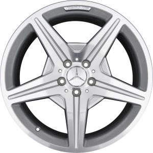19" AMG VI [230-19] Standard Silver with High Sheen alloy wheel