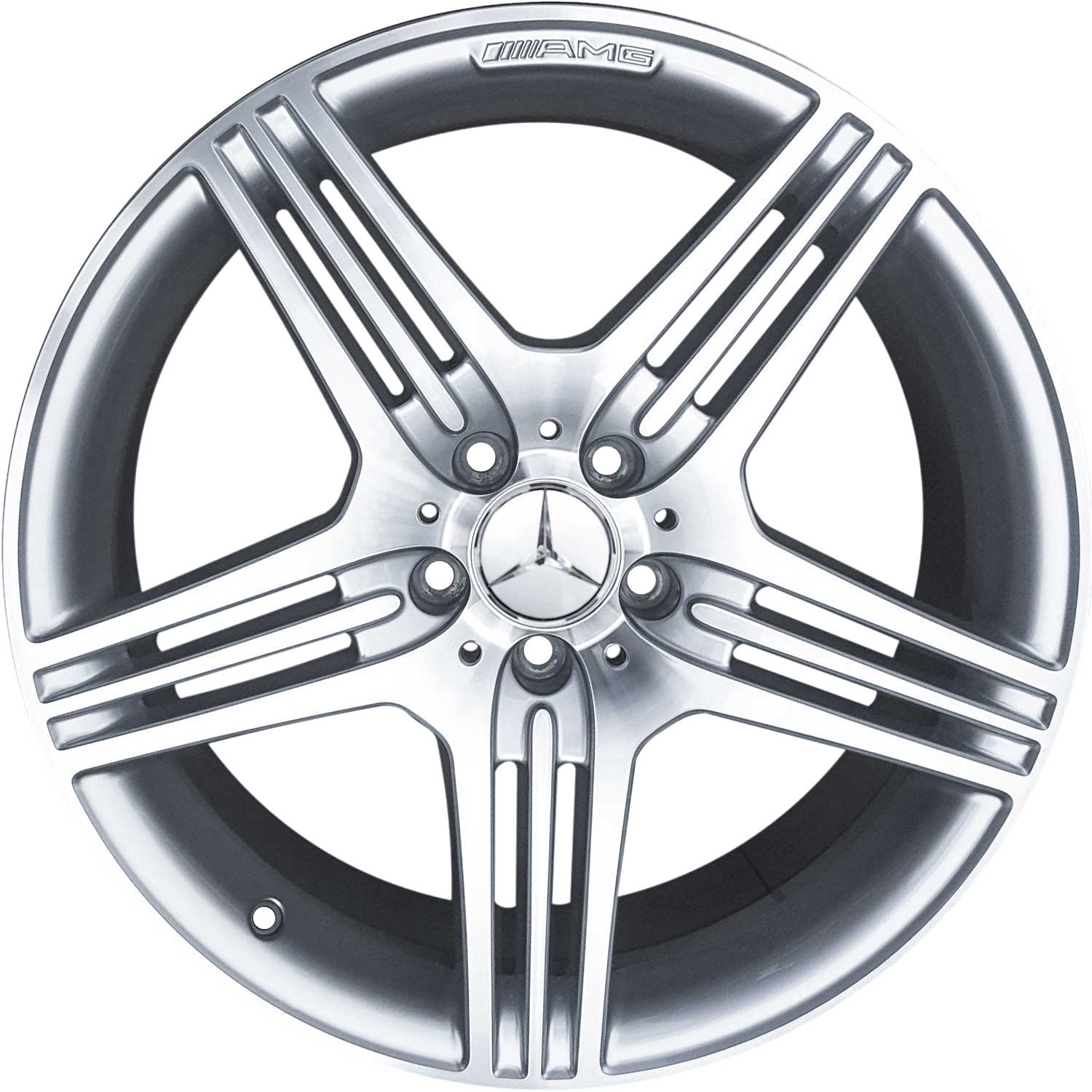 AMG VII [230-19] Himalaya Grey with High Sheen Alloy Wheel Product Image #1