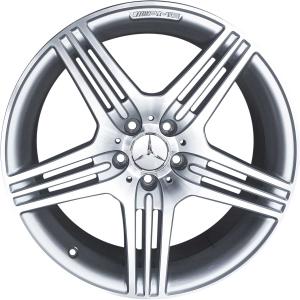 19" AMG VII [230-19] Himalaya Grey with High Sheen alloy wheel