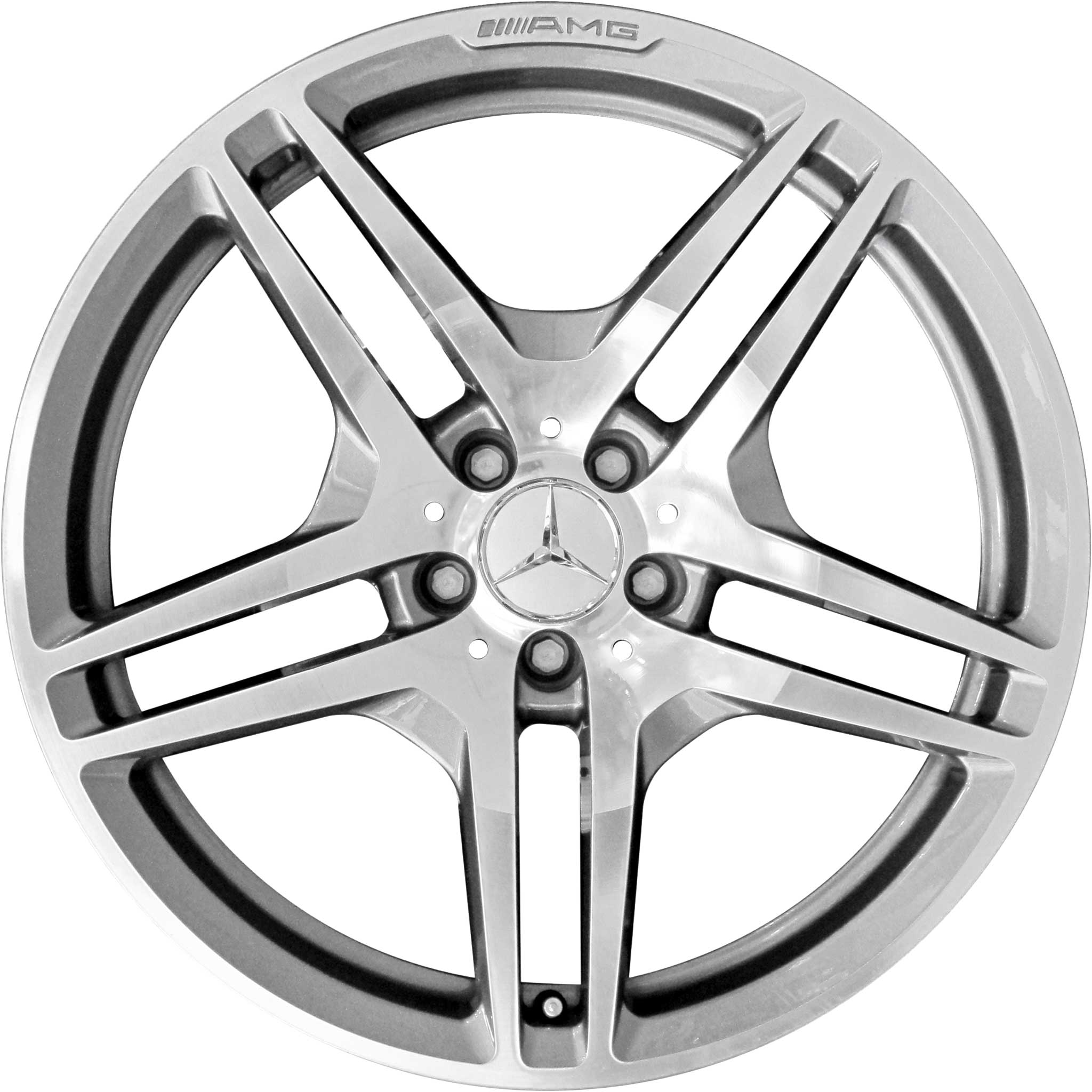 AMG IV [230-19] Himalaya Grey with High Sheen Alloy Wheel Product Image #1
