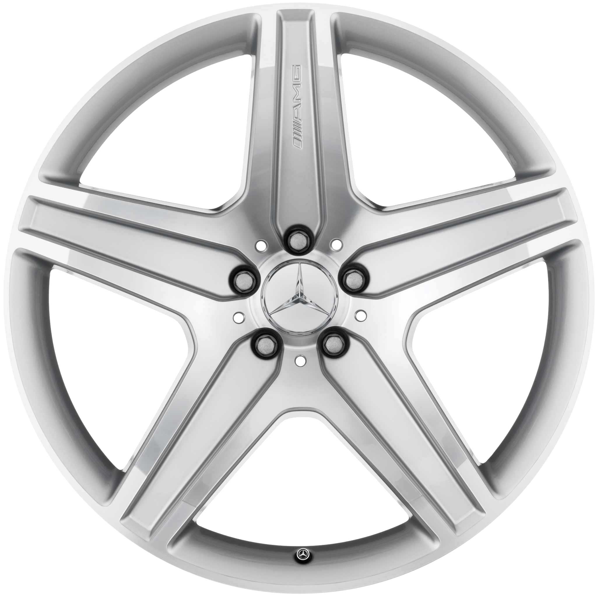 AMG VI [164-21] Standard Silver with High Sheen Alloy Wheel Product Image #1