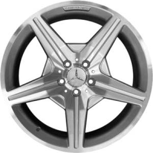 19" AMG VI [219-19] Standard Silver with High Sheen alloy wheel