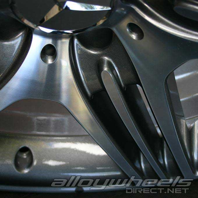 AMG VII [219-19] Himalaya Grey with High Sheen Alloy Wheel Product Image #2