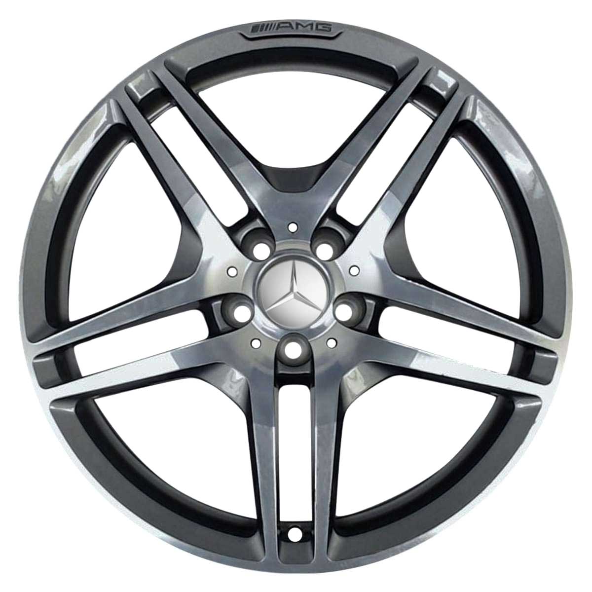 AMG IV [219-19] Himalaya Grey with High Sheen Alloy Wheel Product Image #1