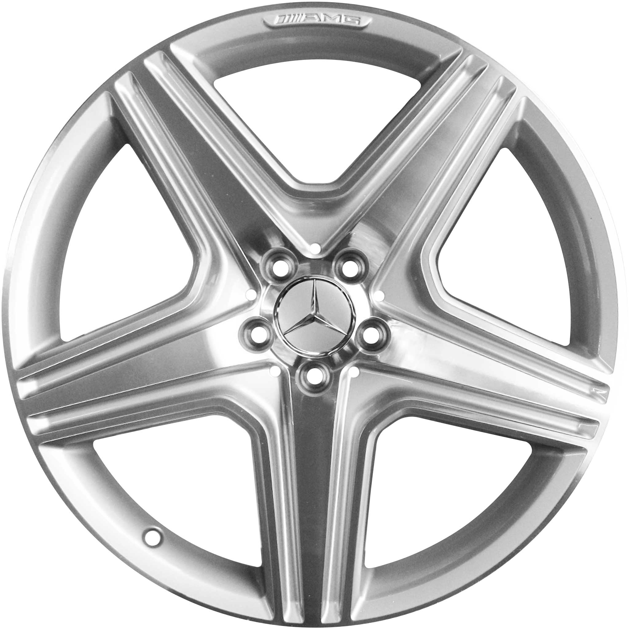 AMG III [164-21] Standard Silver with High Sheen Alloy Wheel Product Image #1