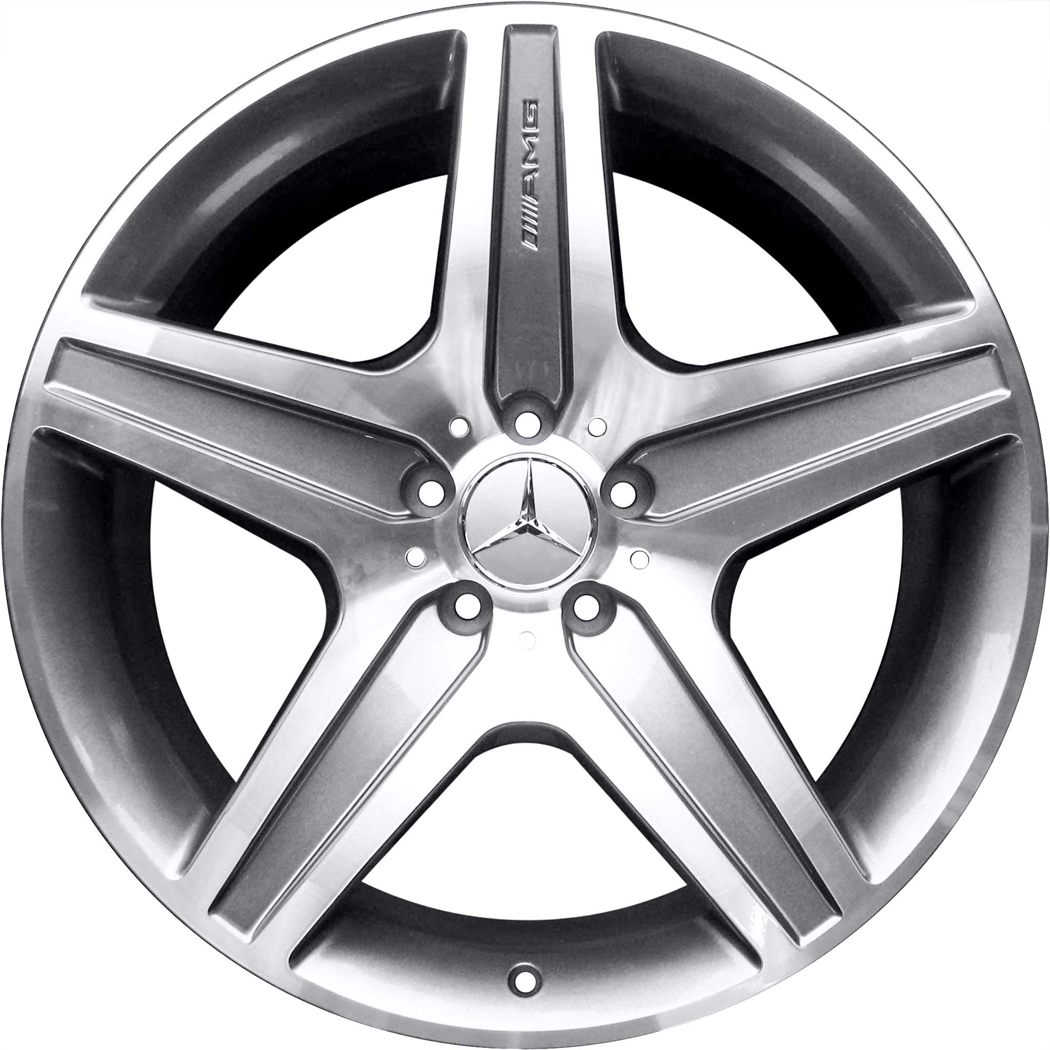 AMG VI [164-20] Himalaya Grey with High Sheen Alloy Wheel Product Image #1