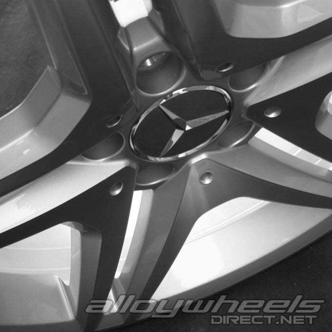 AMG IV [171-17] Standard Silver with High Sheen Alloy Wheel Product Image #2