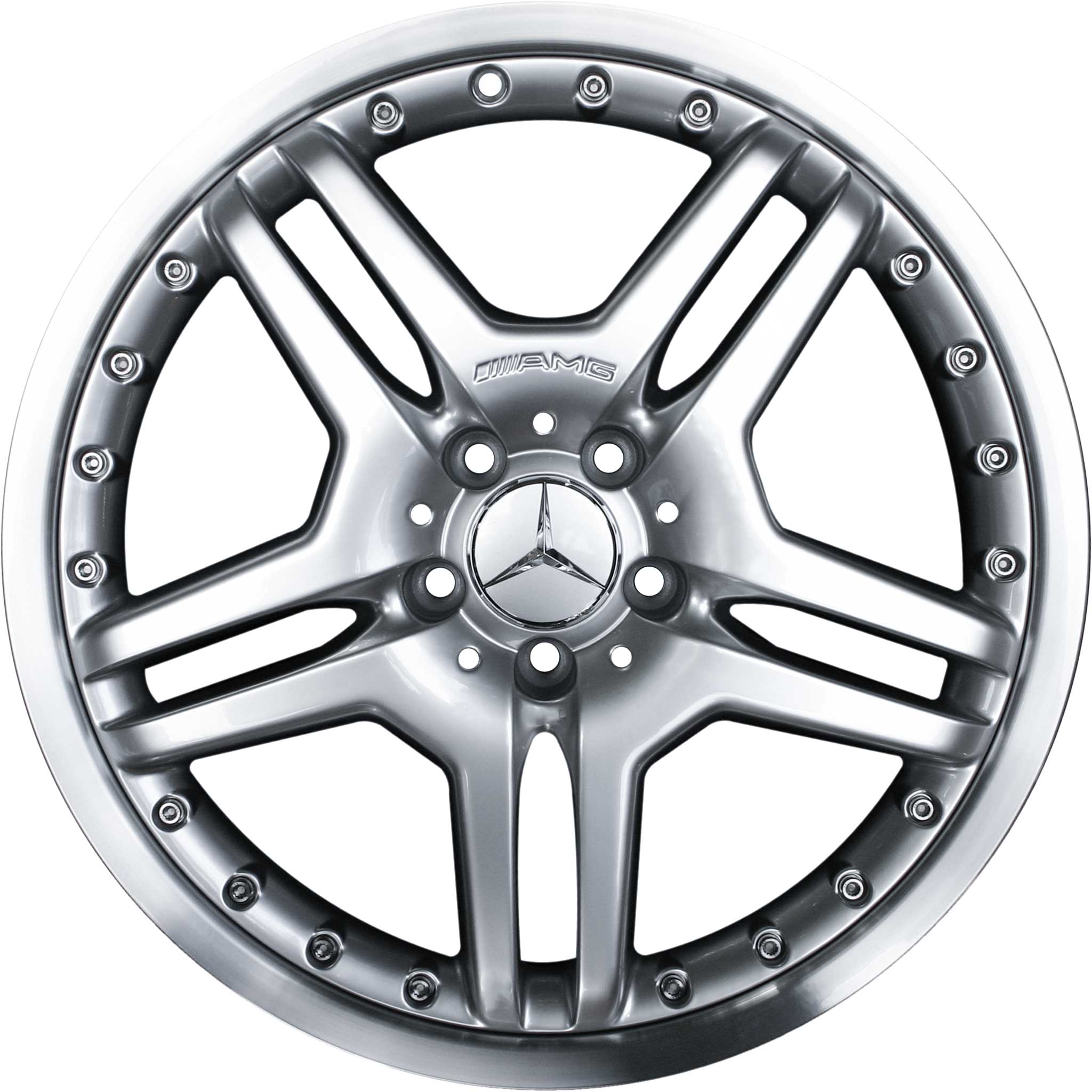 AMG IV 2pc [230-19] Sterling Silver Alloy Wheel Product Image #1